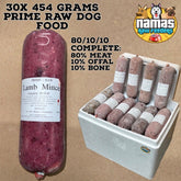 PRIME RAW Frozen Dog Food 30 x 454g - LAMB COMPLETE